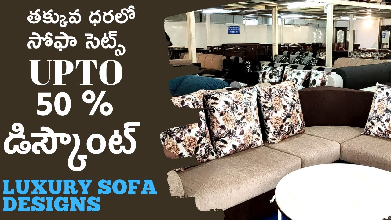 Luxury Sofa Sets In Affordable Prices | Best Furniture In Hyderabad ...