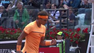 Nadal Hits Back To Back Hot Shot Rome 2016