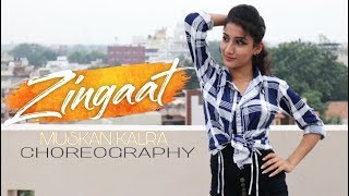 ZINGAAT HINDI | DHADAK | Bollywood Dance Choreography | Muskan Kalra