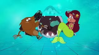 ZIG e SHARKO 🦈 Cuidado com o tubarão 🦈 Português Brasil |  Cartoon for Kids