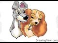 How to Draw Lady and Tramp