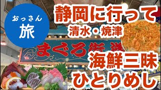 清水・焼津で海鮮三昧ひとりめしをしてきました。