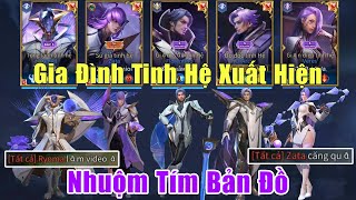 [Gcaothu] Phản ứng team địch khi thấy Gia Đình Tinh Hệ nhuộm tím bản đồ - Biệt đội Rickid xuất hiện