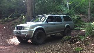 Mitsubishi L200 green lane adventure