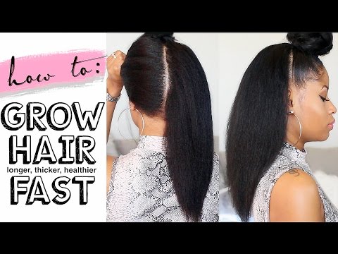 How To GROW HAIR Long, Thick & Healthy FAST! (4 easy steps) How To GROW HAIR Long, Thick & Healthy FAST! (4 easy steps)