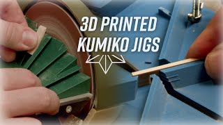 3D printed jigs for making kumiko (STL files included)