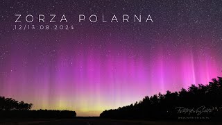 Zorza polarna 12-13.08.2024