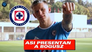 #cruzazul: Asi PRESENTA la Maquina a Mateusz Bogusz. BIENVENIDO Polaco #ligamx