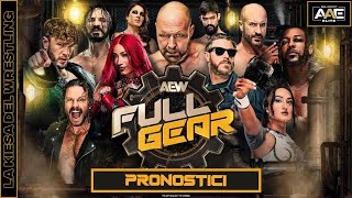 AEW FULL GEAR 2024 (STARRING ALL ABOUT ELITE) | I Pronostici