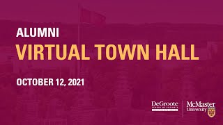 Alumni Town Hall video