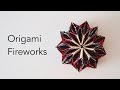 Easy Origami Fireworks Tutorial - Paper Craft Toy