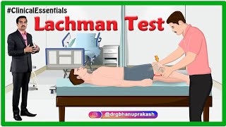 Lachman Test | Anterior Cruciate Ligament (ACL) Rupture Knee : Clinical examination