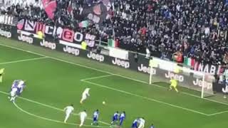 Gol Ronaldo del 2-1.Juventus-Sampdoria 2-1 diretta dall'Allianz Stadium