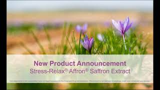 What’s NEW? Stress-Relax 100% Pure Saffron