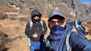 25km Downhill Trek from Langtang Valley to Syabrubesi | The Final Challenge of an Epic Journey |