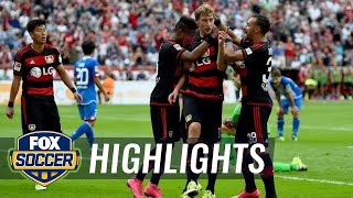 Kiessling goal brings Bayer Leverkusen level against Hoffenheim - 2015–16 Bundesliga Highlights