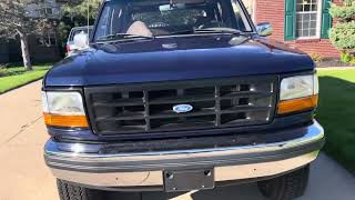 1995 FORD BRONCO EDDIE BAUER INTERIOR