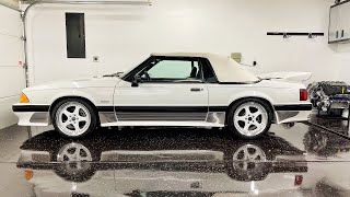 1989 Saleen Mustang - #668 - 10k Miles!!! 1993 Cobra Coyote Swap Update! Garage Renovation!