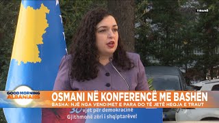 Vjosa Osmani: Tendenca e Serbisë për të manipuluar të vërtetën sot më e fortë se kurrë