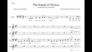 Pentatonix - The Sound of Silence (TRANSCRIPTION)