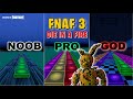 FNAF 3 - Die In A Fire - Noob vs Pro vs God (Fortnite Music Blocks)