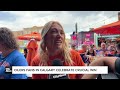 oilers fans in calgary celebrate game 6 win