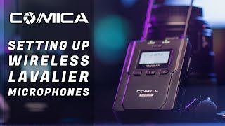 Setting up My New Comica Lav Mics - How to Tutorial