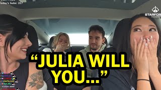 Arther asks Julia to the Streamer Awards