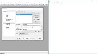 C using Editplus and gcc