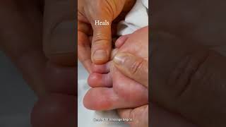 Real Foot Massage ASMR | 15sec Relaxation #sleepasmr #shorts