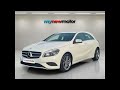 mercedes a class white 37899