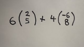 Calculating with Column Vectors | GCSE Maths