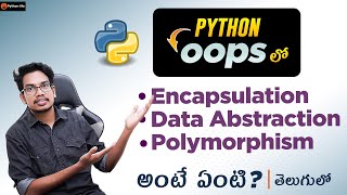 Encapsulation in Python | Python Tutorials in Telugu | Python in Telugu