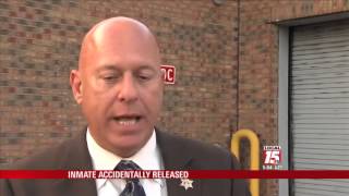 Inmate Accidentally Released Turns Himself In