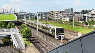 209系 C625編成 大宮工場出場前構内試運転 @鉄道博物館