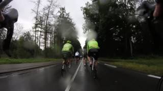 Ride for the Roses 2016 - Vertrek vanaf Vliegveld Twente