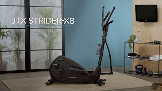 JTX STRIDER-X8: SMART COMPACT CROSS TRAINER | FROM JTX FITNESS