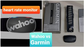 Tickr Wahoo Heart Rate Monitor vs Garmin HRM dual (pros & cons)
