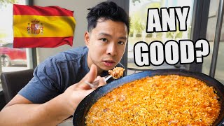 My 1st Real PAELLA Experience In Spain...