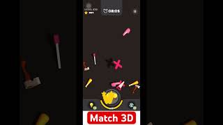 【Match 3D】広告のアプリゲームクリアの瞬間【level670】#match3d #shorts  #games #asmr