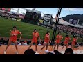 한화이글스 7 14 vs lg twins 치어리더 공연