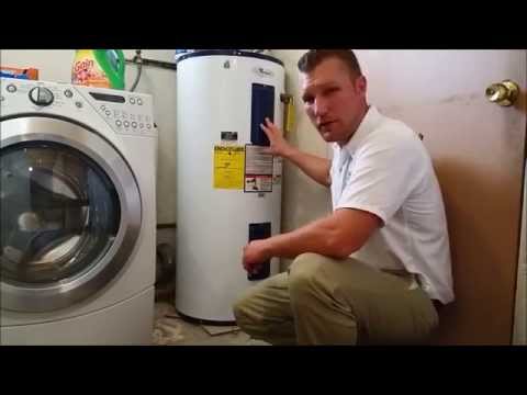 How To Adjust The Temperature On An Electric Water Heater How To Adjust The Temperature On An Electric Water Heater