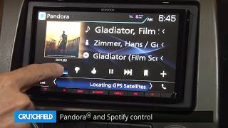 Kenwood DNX874S Display and Controls Demo | Crutchfield Video