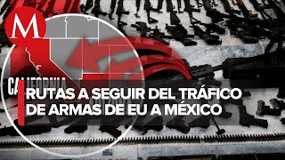 De Arizona a California: las rutas del tráfico de armas de EU a México