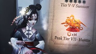 Identity V | CAN I BEAT MY OWN RECORD OF HYDRA STARS? | PC Geisha Rank