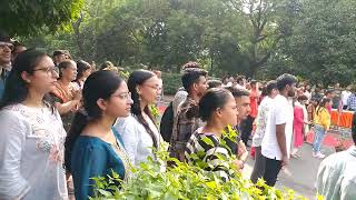 77th independence day national plag hoisting ceremony \u0026 guard of honour parade (JNU)