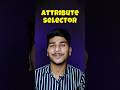 Attribute Selector | CSS Tutorial for Beginners #html #webdevelopment #css #coding #js #learnwebdev