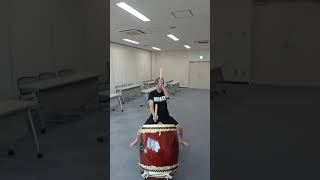 和太鼓　基礎打ち１の裏打ち #taiko #Shorts