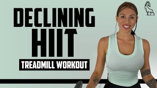 25 Minute Treadmill HIIT Follow Along! FAT BUSTING Workout!