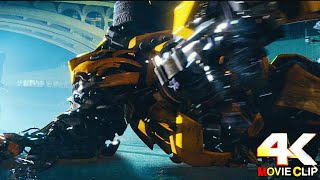 Transformers (2007) - Bumblebee is captured scene [4K 60fps]